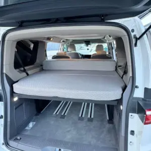 VW Multivan T7 bed installed
