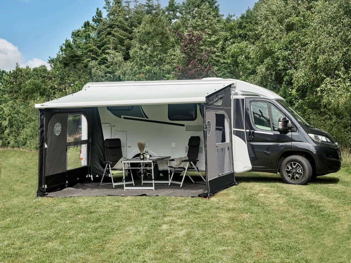 Tenda Paravento Per Auto E Camper – Tenda Da Sole Portatile 8m² – Impermeabile 3000mm, Pali Regolabili, Facile Montaggio