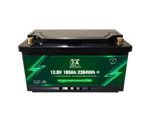 IdealAkku IA-Serie LiFePO4 Batterie 12V 180Ah mit Bluetooth & Heizung – Wohnmobil Untersitzbatterie